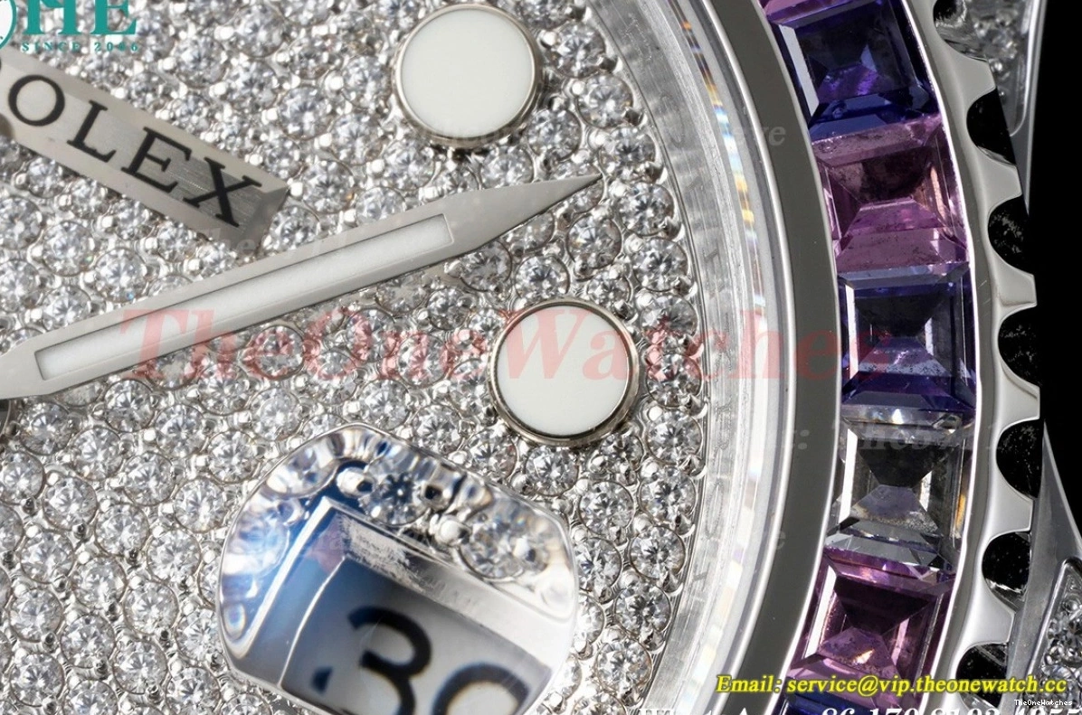 42mm SS 904L RU VR3235 Full Dial Yacht-Master Diamonds JVSF 0118